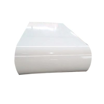 kupować Wysokiej wytrzymałości 0,35x1000mm Ral 9016 PPGI Stalowa cewka biała PPGI do paneli kanapkowej online manufacture