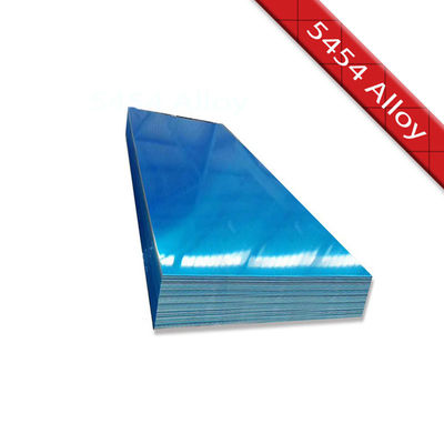 kupować ASTM B209 AA5454 Lustrowy wykończony płytka aluminiowa dla cysternów płynnych produkcja online