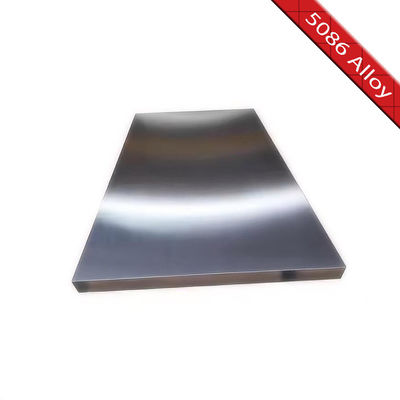 kupować Dobra spawalność Al-Mg stop 5086 Aluminiowy płytka stopu do użytku morskiego produkcja online