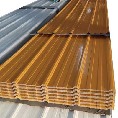 Grubość 0,35 mm Kolorowe pokrycia dachowe Szerokość 762 mm 900 mm 914 mm