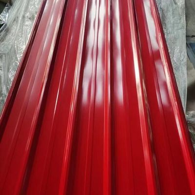 Arkusze faliste powlekane kolorem Astm Ppgi Kolor RAL Szerokość 600-1250 mm