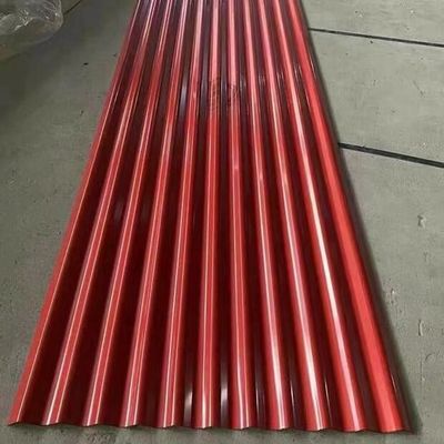 Arkusz dachowy powlekany farbą zewnętrzną o grubości 0,28 mm ASTM A755 / EN 10346 Standard