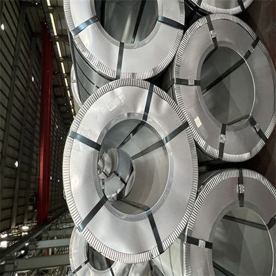 Szerokość cewki ze stali ocynkowanej o szerokości 1220 mm, średnica wewnętrzna 508 mm / 610 mm