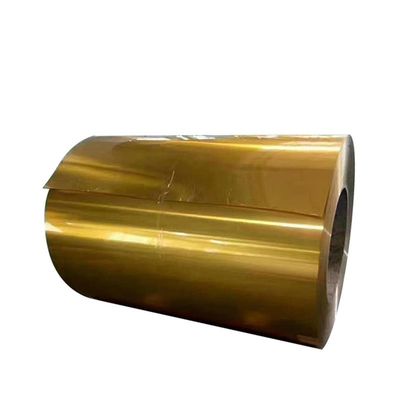 1100 PE Farba powłoki Złoto Przedmalowane aluminium