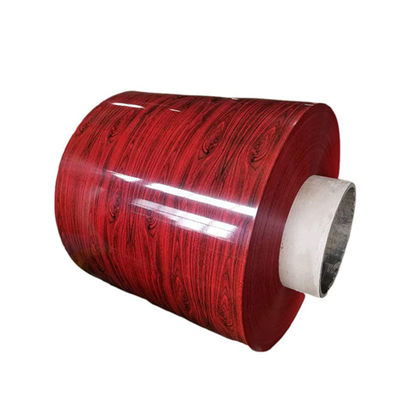 1.2mm grubość imitacja drewniana rolka powlekana aluminiowa cewka