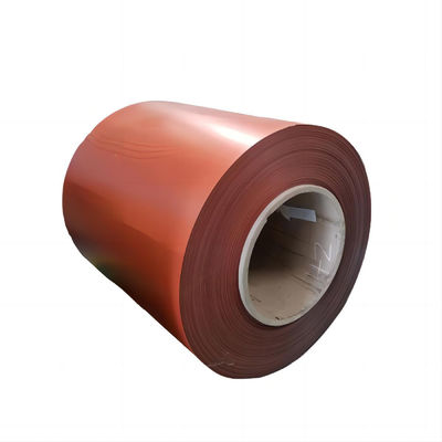 3003 Cegła Czerwony Aluminiowy Zwoje dachowe Aluminiowe Materiał płyty falistej