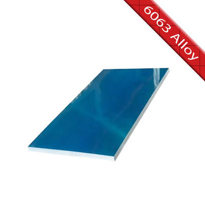 Wysoka odporność na korozję 6063 Płytka ze stopu aluminium 6063 Arkusz aluminiowy