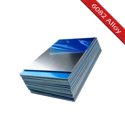 6xxx serii 6082 Arkusz z aluminium 5x10 Arkusz z aluminium