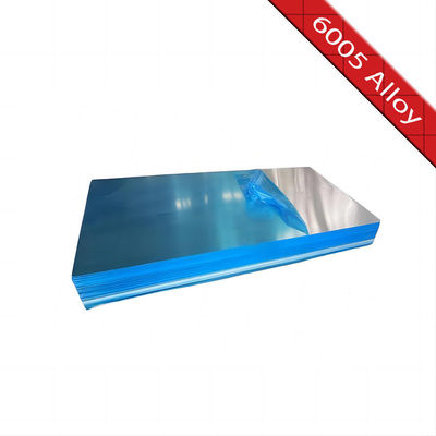Płyta ze stopu aluminium serii 6xxx 6005, arkusz aluminium 4x8